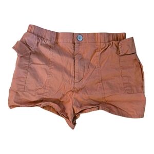 girls burnt orange Shorts art class size 7/8